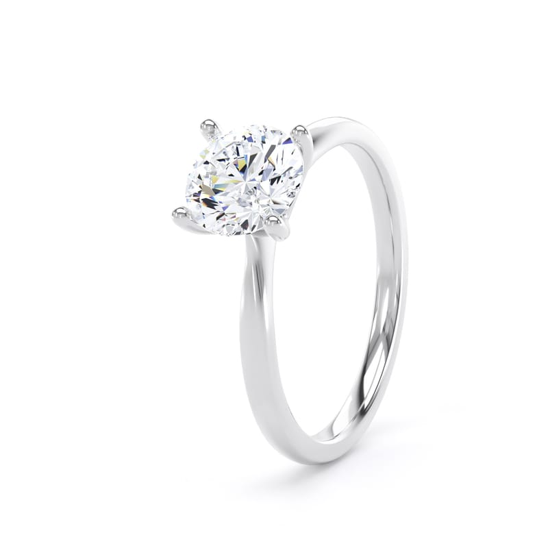 RPP03 Round Engagement Ring