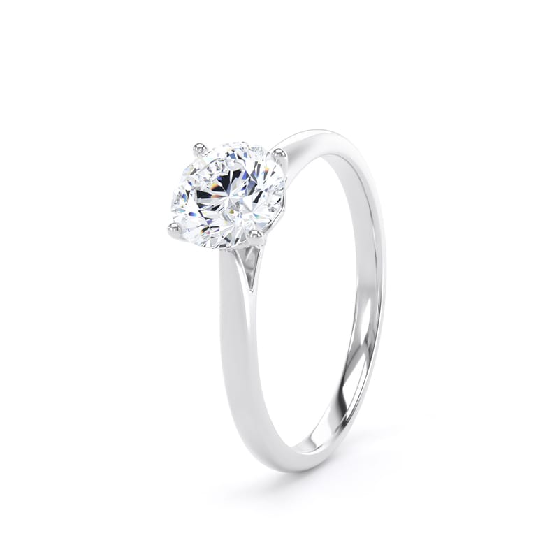 RPP04 Round Engagement Ring