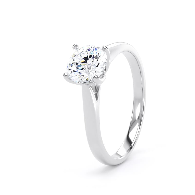 RPP05 Round Engagement Ring