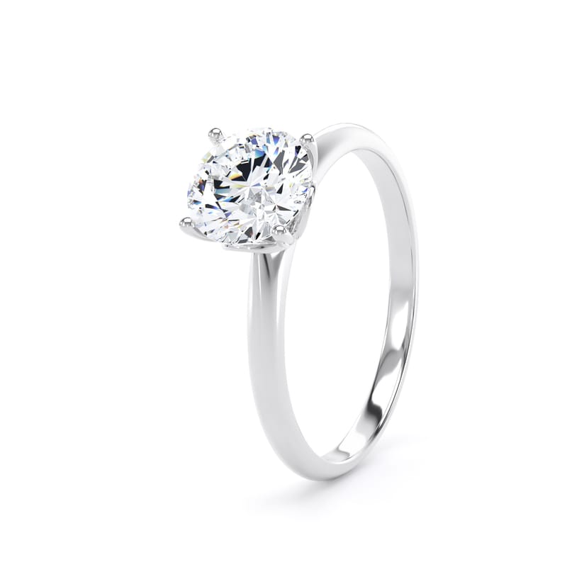 RPP06 Round Engagement Ring