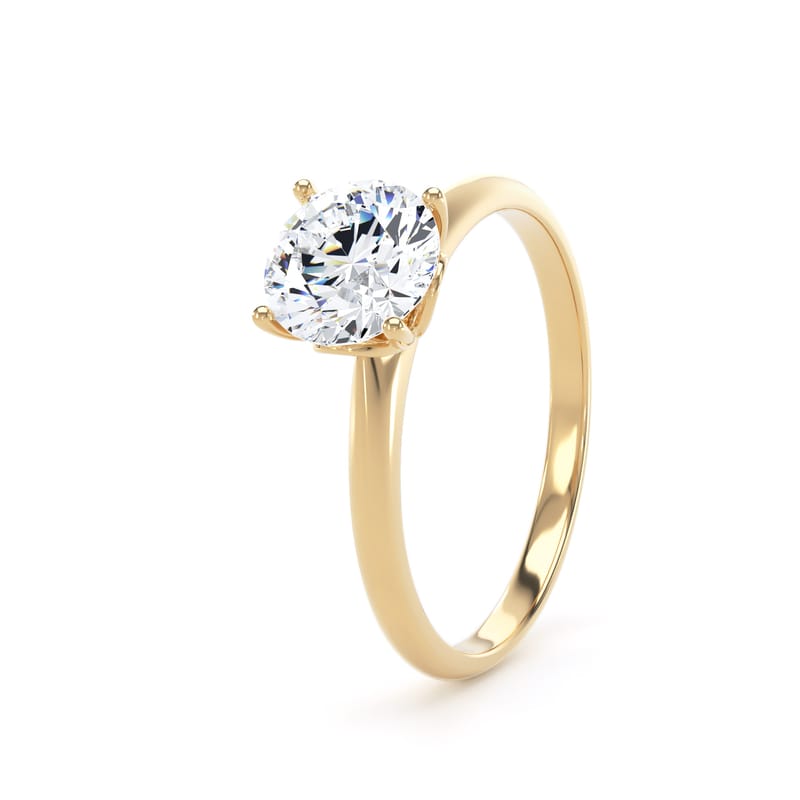 RPP06 Round Engagement Ring