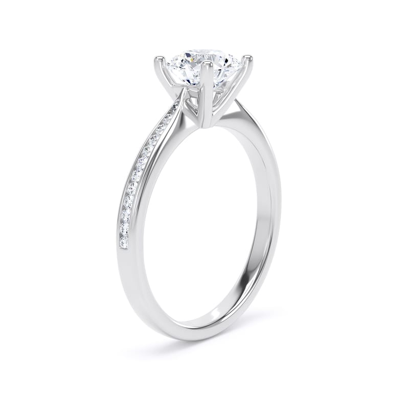 RSC02 Round Engagement Ring