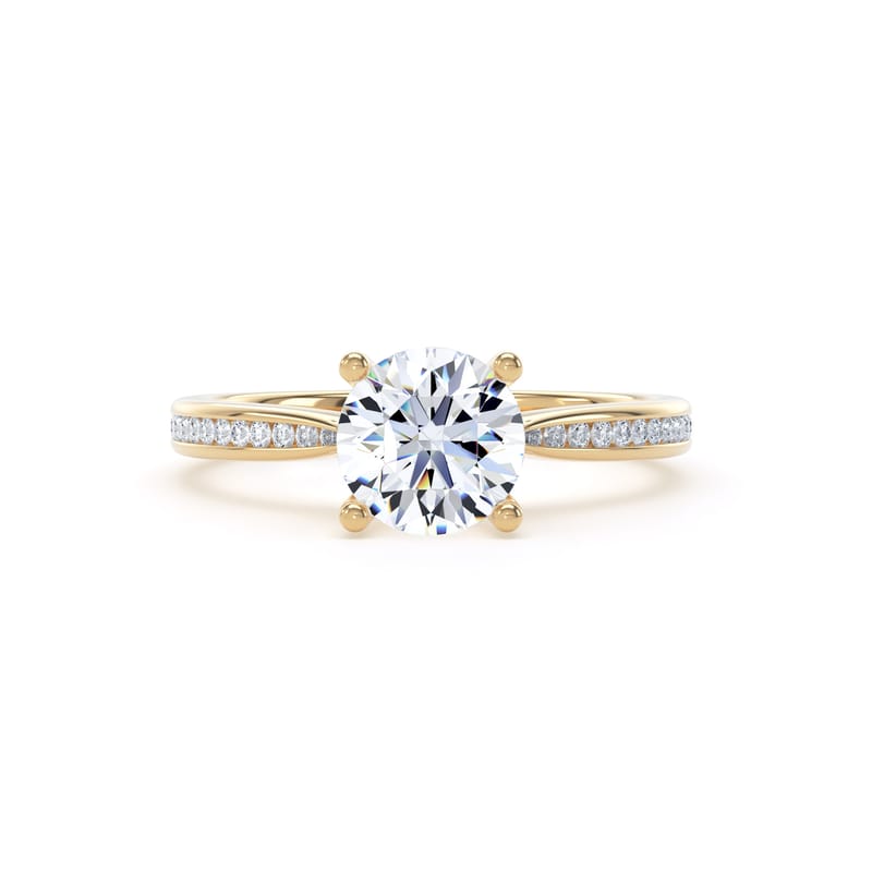 RSC02 Round Engagement Ring
