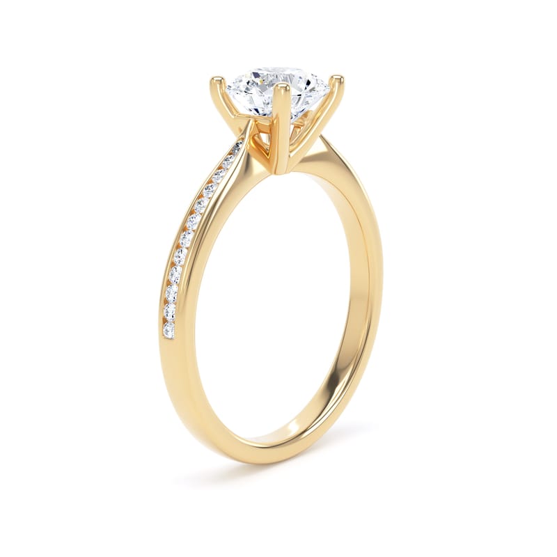 RSC02 Round Engagement Ring