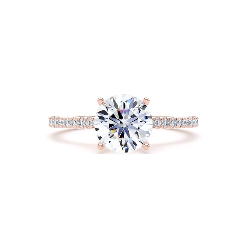 RSF01 Round Engagement Ring