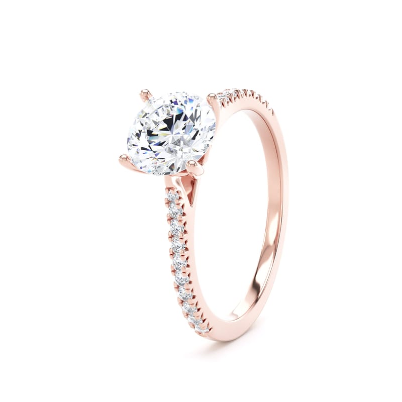 RSF01 Round Engagement Ring