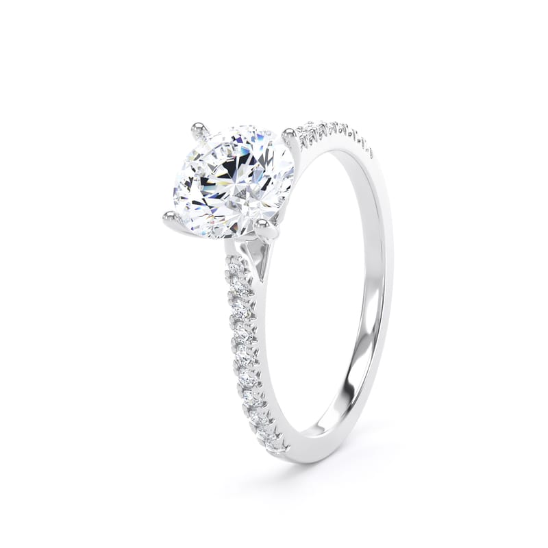 RSF01 Round Engagement Ring