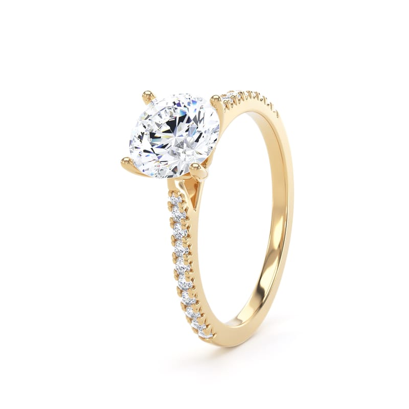RSF01 Round Engagement Ring