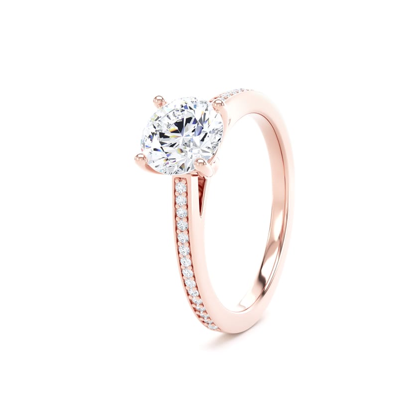 RSG01 Round Engagement Ring