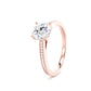 RSG01 Round Engagement Ring