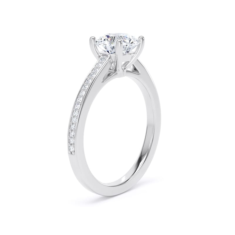 RSG01 Round Engagement Ring