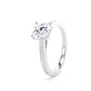 RSG01 Round Engagement Ring