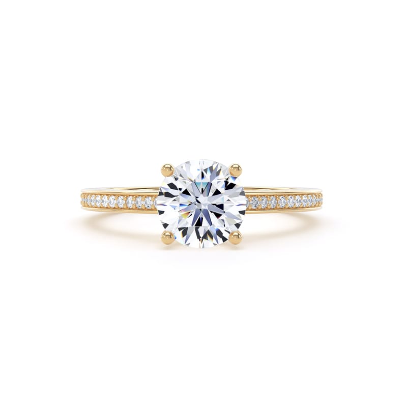 RSG01 Round Engagement Ring