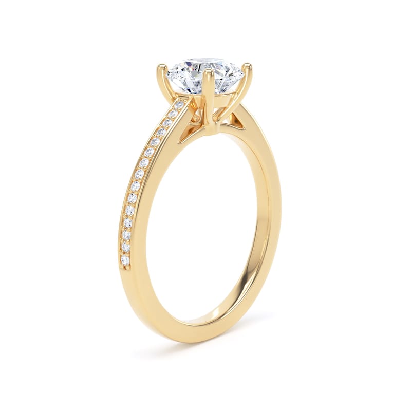 RSG01 Round Engagement Ring