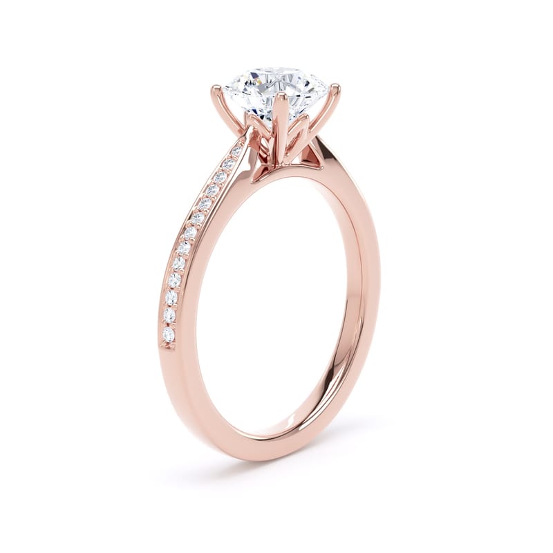 RSG02 Round Engagement Ring