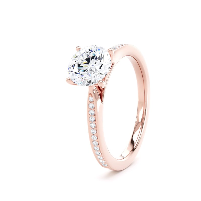 RSG02 Round Engagement Ring
