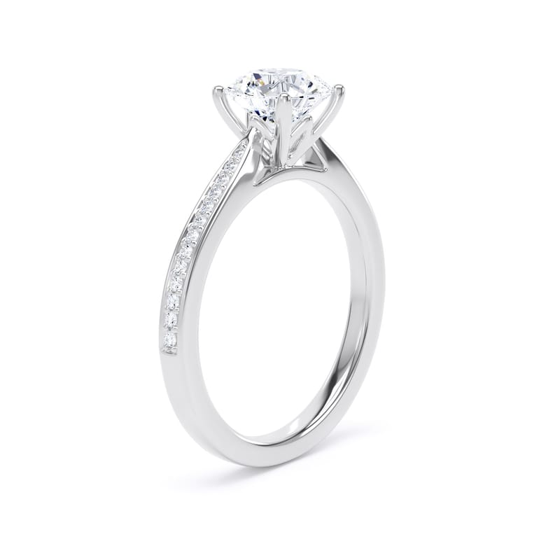 RSG02 Round Engagement Ring
