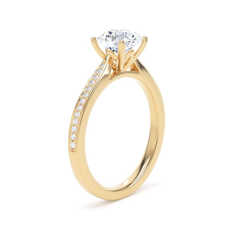 RSG02 Round Engagement Ring