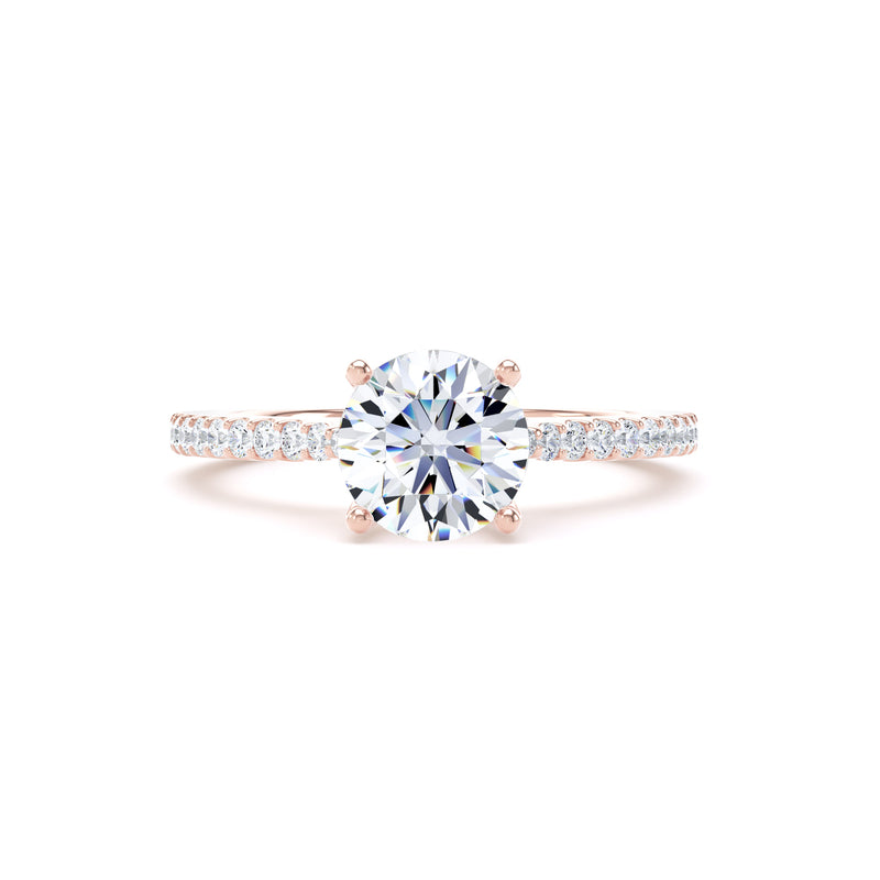 RSW01 Round Engagement Ring