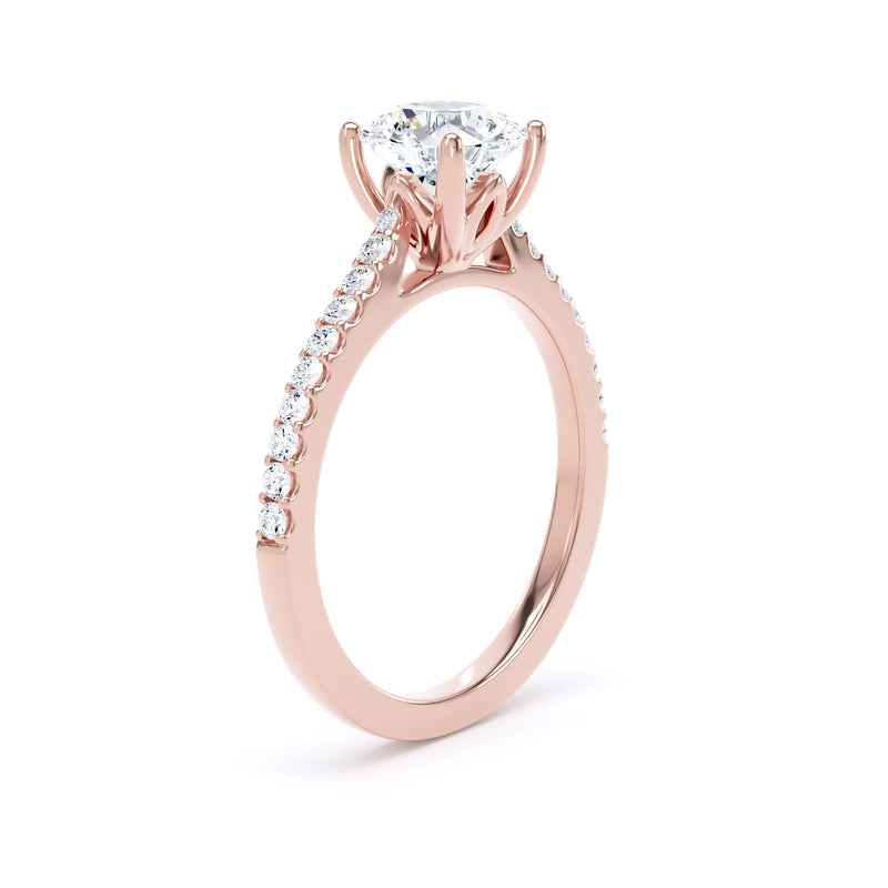 RSW01 Round Engagement Ring