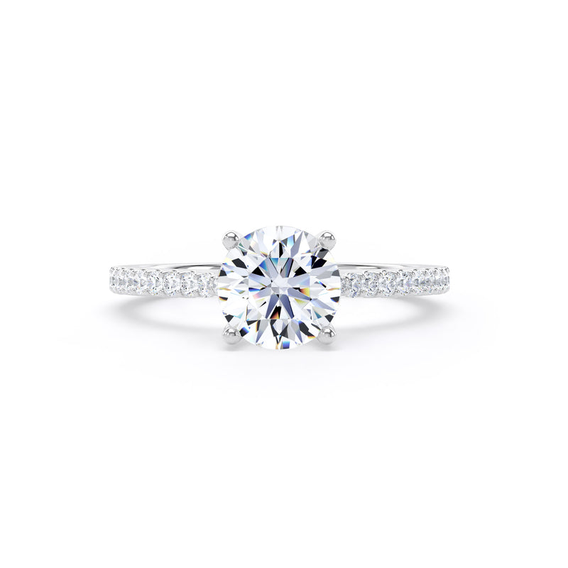 RSW01 Round Engagement Ring