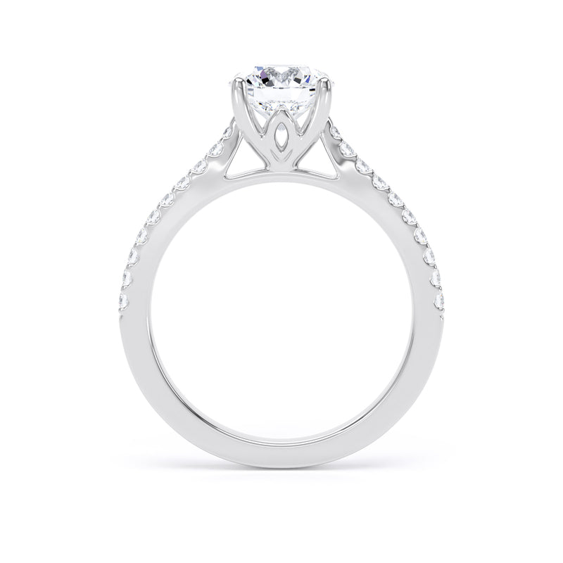 RSW01 Round Engagement Ring