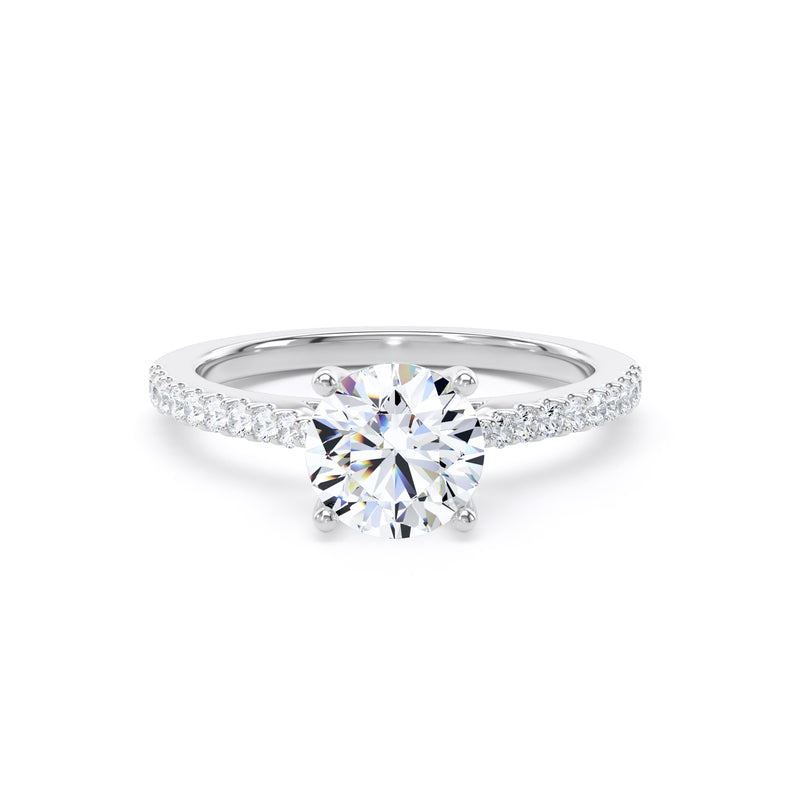 RSW01 Round Engagement Ring