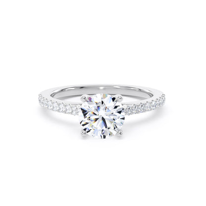 RSW01 Round Engagement Ring