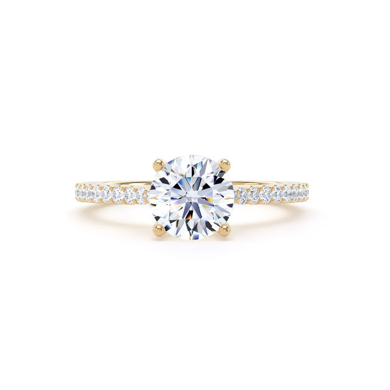 RSW01 Round Engagement Ring