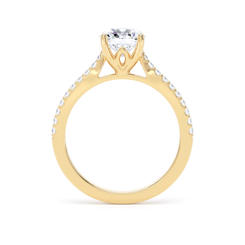 RSW01 Round Engagement Ring