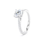 RSW01 Round Engagement Ring