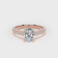 OSG01 Oval Engagement Ring