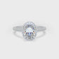 OHW03 Oval Engagement Ring