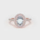 OHW02 Oval Engagement Ring
