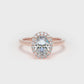 OHP02 Oval Engagement Ring