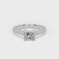 PSG01 Princess Engagement Ring