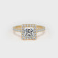 PHW01 Princess Engagement Ring