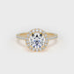 RHW03 Round Engagement Ring