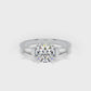 M3R04 Round Engagement Ring