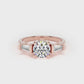 M3R04 Round Engagement Ring