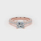 PSG01 Princess Engagement Ring