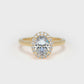 OHP02 Oval Engagement Ring