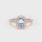 OHW03 Oval Engagement Ring