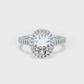 OHG01 Oval Engagement Ring
