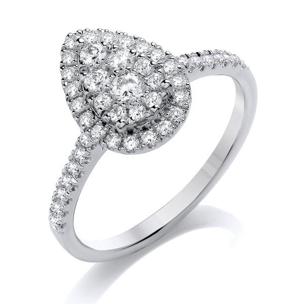 CDW01 Round Engagement Ring