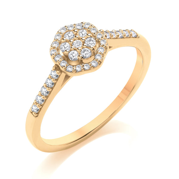 CXW01 Round Engagement Ring