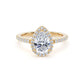 DHW01 Pear Engagement Ring