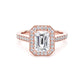 EHG01 Emerald Engagement Ring