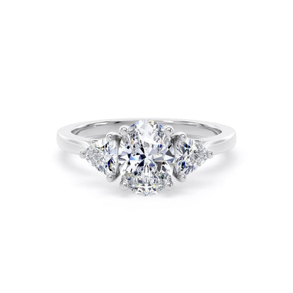 M3O02 Oval Engagement Ring