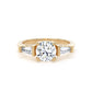 M3R04 Round Engagement Ring
